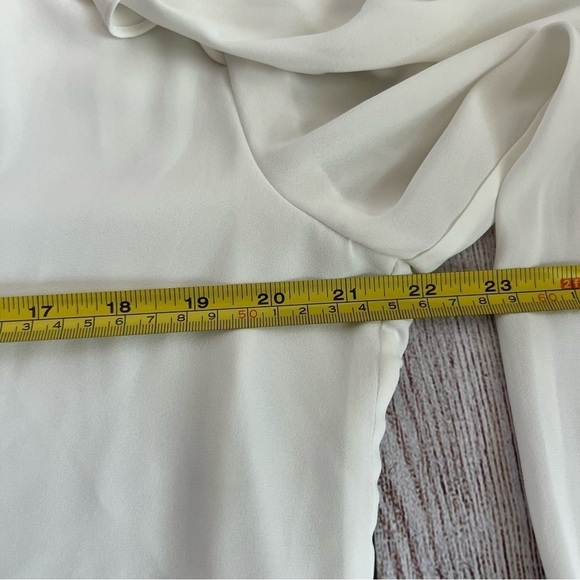 WHBM Velvet Tie Layered Top 12 NWT - Picture 6 of 9